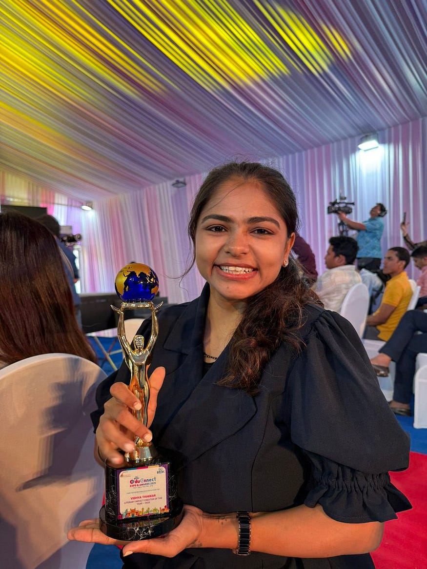 A book blogger who got popularity as reader_viddh