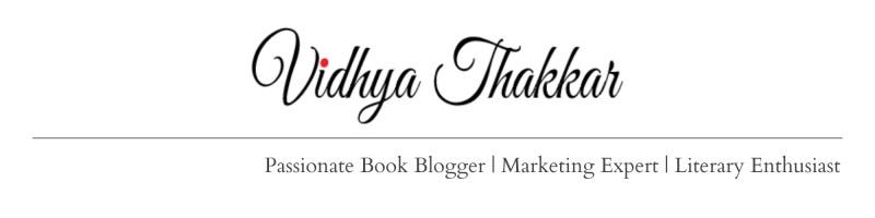 Vidhya, a passionate book blogger, her blogging profile